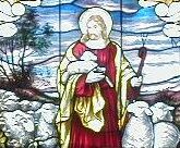 Jesus with lamb